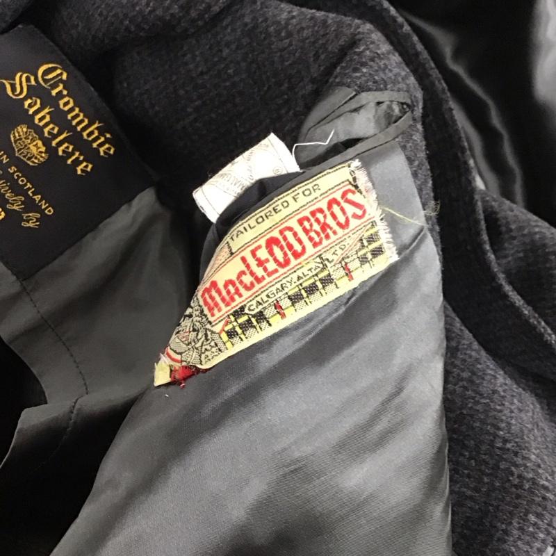 古着 USED ジャケット、上着 ジャケット、ブレザー ジャケット アウター カラージャケットロングコートジャケット チェック 灰 / グレー / メンズ USED 古着 中古 10137574