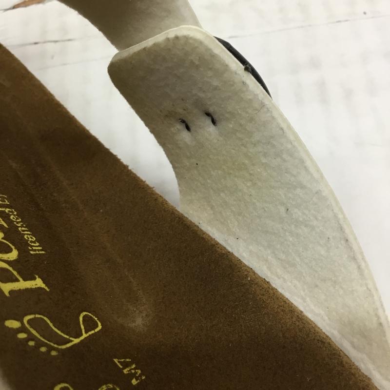 パピリオ Papillio サンダル サンダル GIZEH プラットフォーム トングサンダル BIRKENSTOCK 26cm 26.0cm ロゴ、文字 白 / ホワイト / メンズ USED 古着 中古 10106456