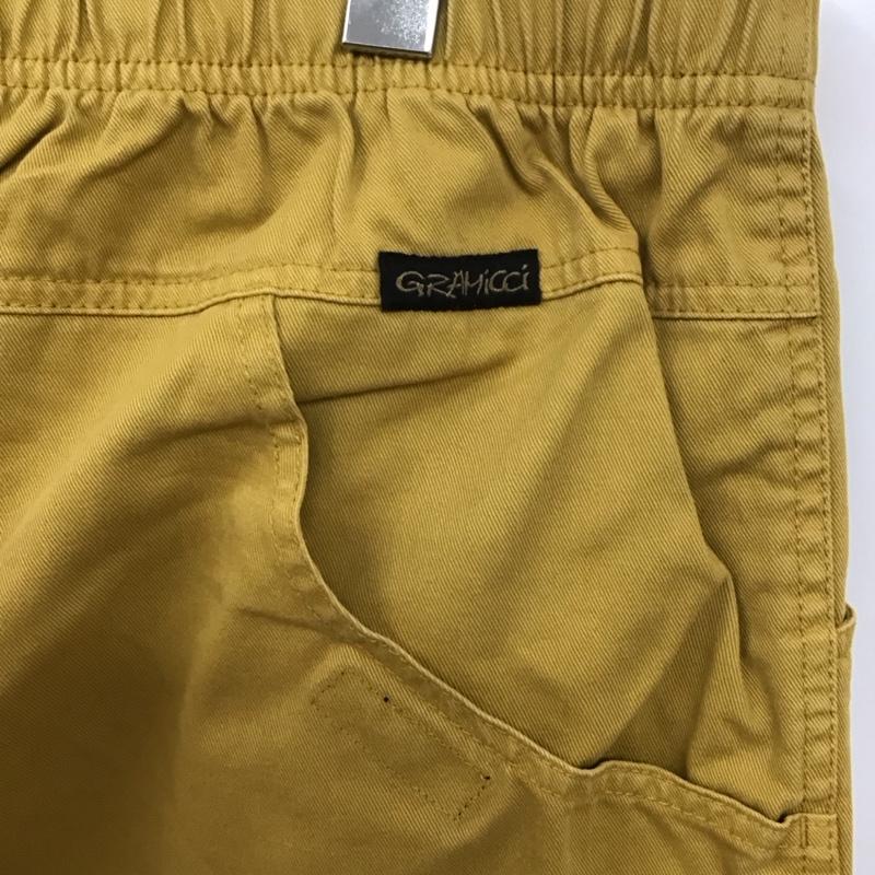 グラミチ GRAMICCI パンツ ワークパンツ、ペインターパンツ XL 無地 黄 / イエロー /  メンズ USED 古着 中古 10126645