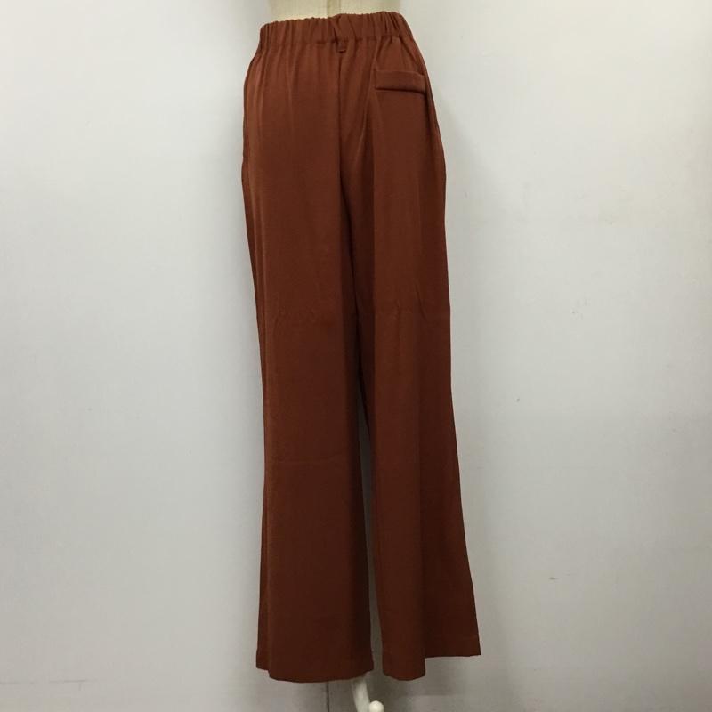 ラブユ. LVEU. セットアップ セットアップ 61821565 ジャケット ハイウエストパンツ FREE 無地 茶 / ブラウン / レディース USED 古着 中古 10118364