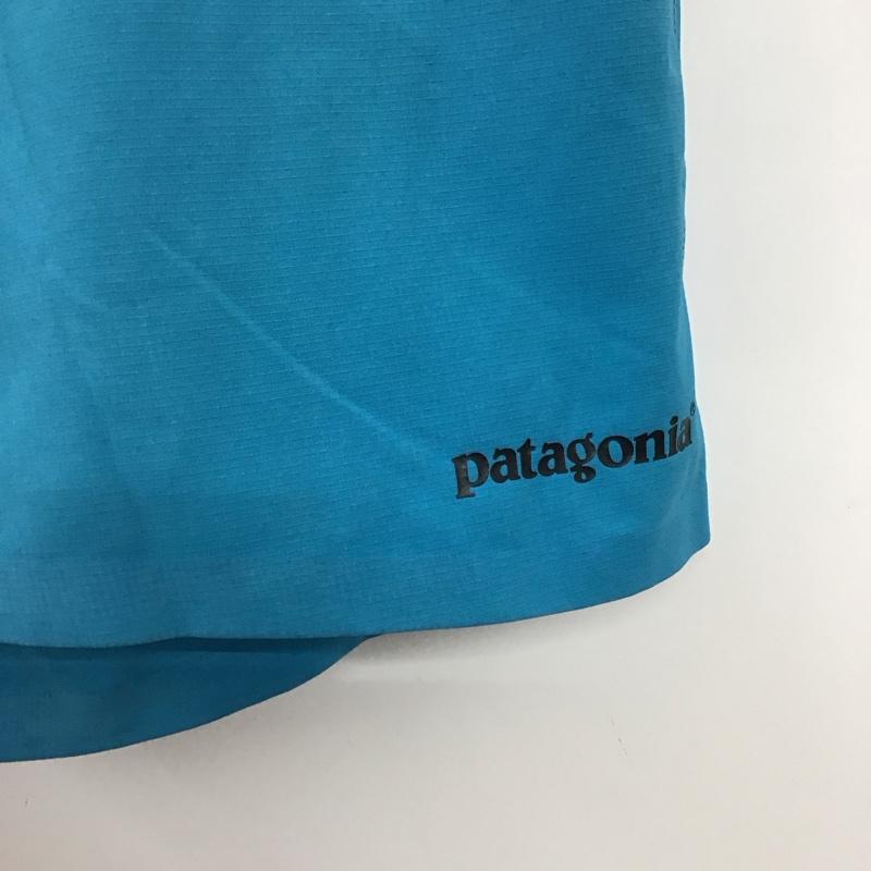 パタゴニア patagonia パンツ ショートパンツ ショートパンツ ハーフパンツ カジュアルパンツ ロゴ、文字 黒 / ブラック / X 青 / ブルー / メンズ USED 古着 中古 10134576