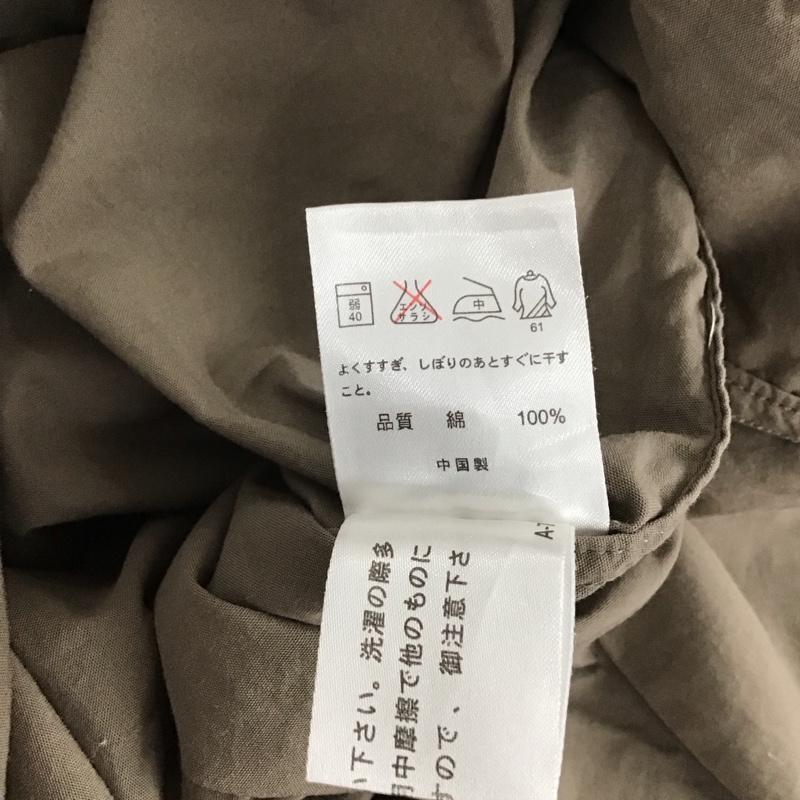 カルバン・クライン Calvin Klein シャツ、ブラウス 半袖 L 無地 ベージュ / ベージュ / メンズ USED 古着 中古 10130172