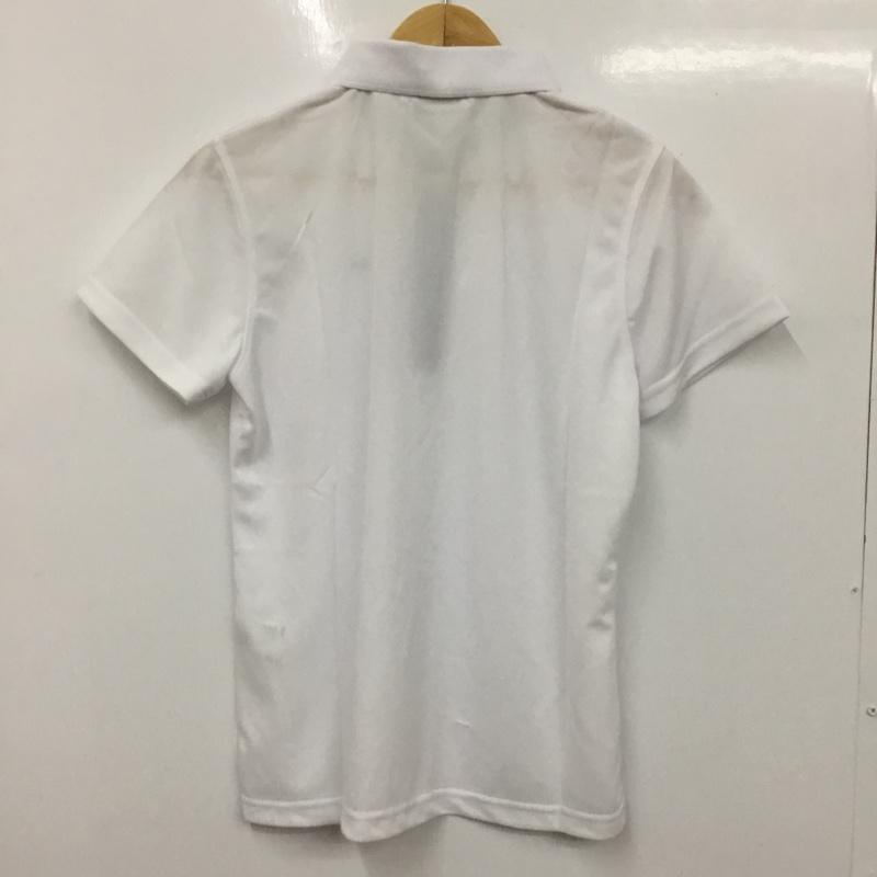 フィラ FILA ポロシャツ 半袖 FL1667 速乾 吸汗 タグ付き M ロゴ、文字 白 / ホワイト / レディース USED 古着 中古 10133058