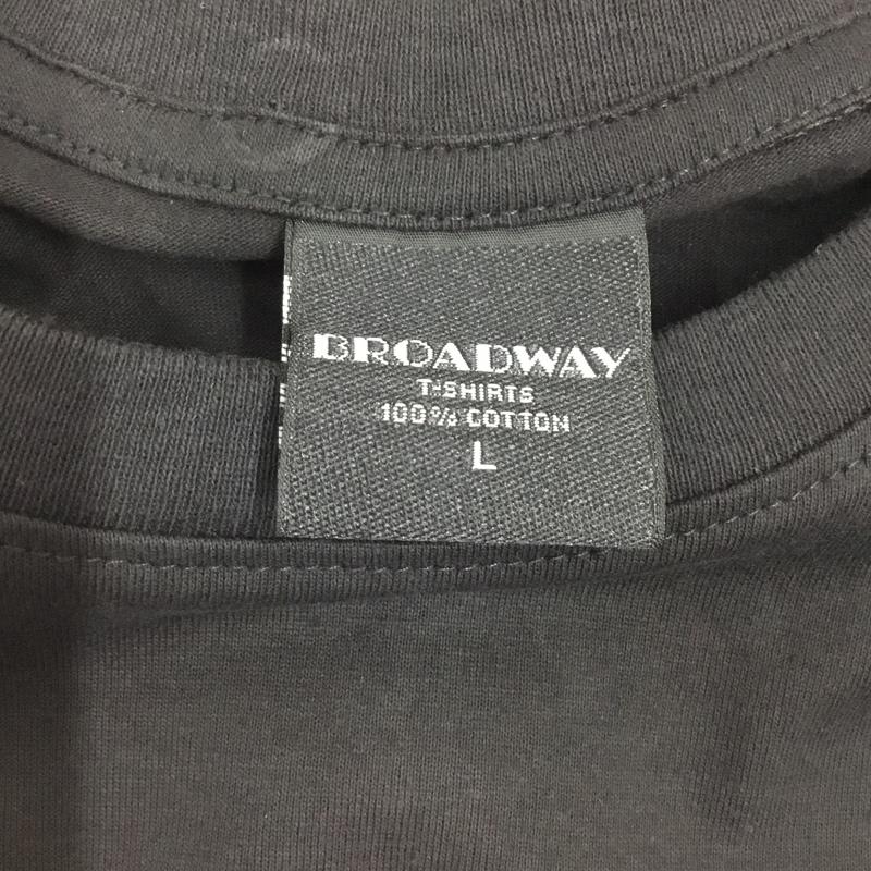 古着 USED Tシャツ 半袖 半袖カットソー プリントTシャツ クルーネックカットソー バンドTシャツ L プリント 黒 / ブラック / メンズ USED 古着 中古 10106948
