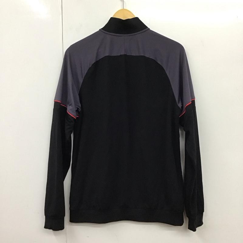 ナイキ NIKE ジャケット、上着 ジャケット、ブレザー cv1466-011 アカデミートラック スーツ ジップアップジャケット ジャージ XL ロゴ、文字 黒 / ブラック / X 紫 / パープル / メンズ USED 古着 中古 10131544