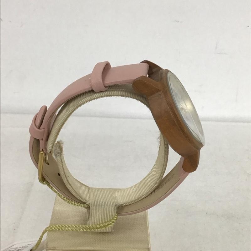 古着 USED 腕時計 アナログ(クォーツ式) CC-A120-LPW Claudia Caterini ロゴ、文字 桃 / ピンク / レディース USED 古着 中古 10134048