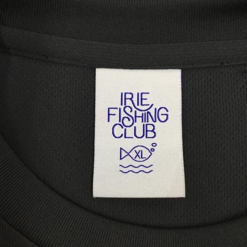 イリエ IRIE Tシャツ 半袖 半袖カットソー プリントTシャツ クルーネックカットソー XL ロゴ、文字 黒 / ブラック /  メンズ USED 古着 中古 10108699