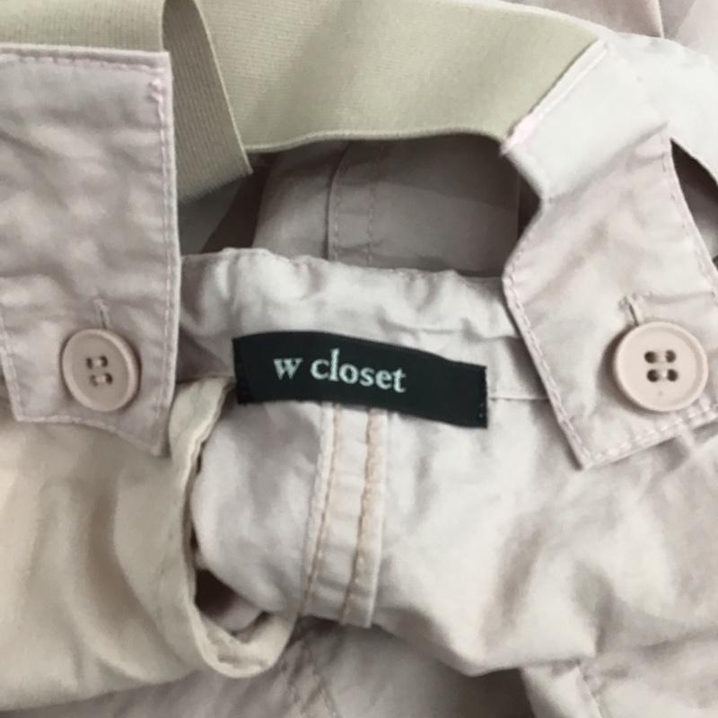 ダブルクローゼット w closet ボトムス ボトムス サロペット FREE 無地 桃 / ピンク / レディース USED 古着 中古 10126559