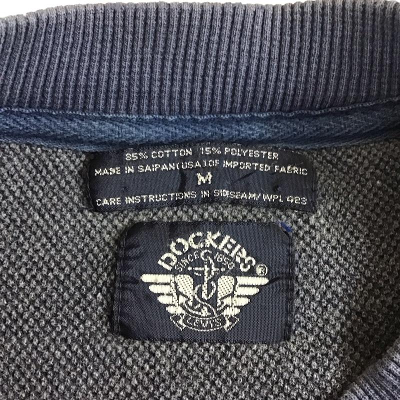ドッカーズ DOCKERS トレーナー 長袖 長袖スウェット 長袖トレーナー リブカットソー 長袖カットソー チェックトレーナー M チェック マルチカラー / マルチカラー /  メンズ USED 古着 中古 10118988