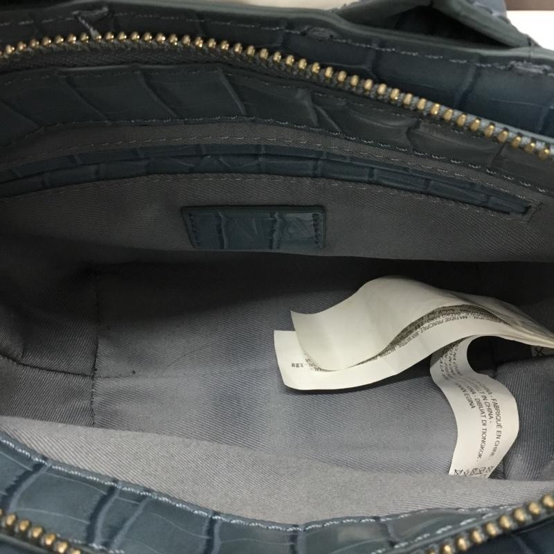 ザラ ZARA ショルダーバッグ ショルダーバッグ 6105 712 009 ミニバッグ 2WAY 青 / ブルー / レディース USED 古着 中古 10119112