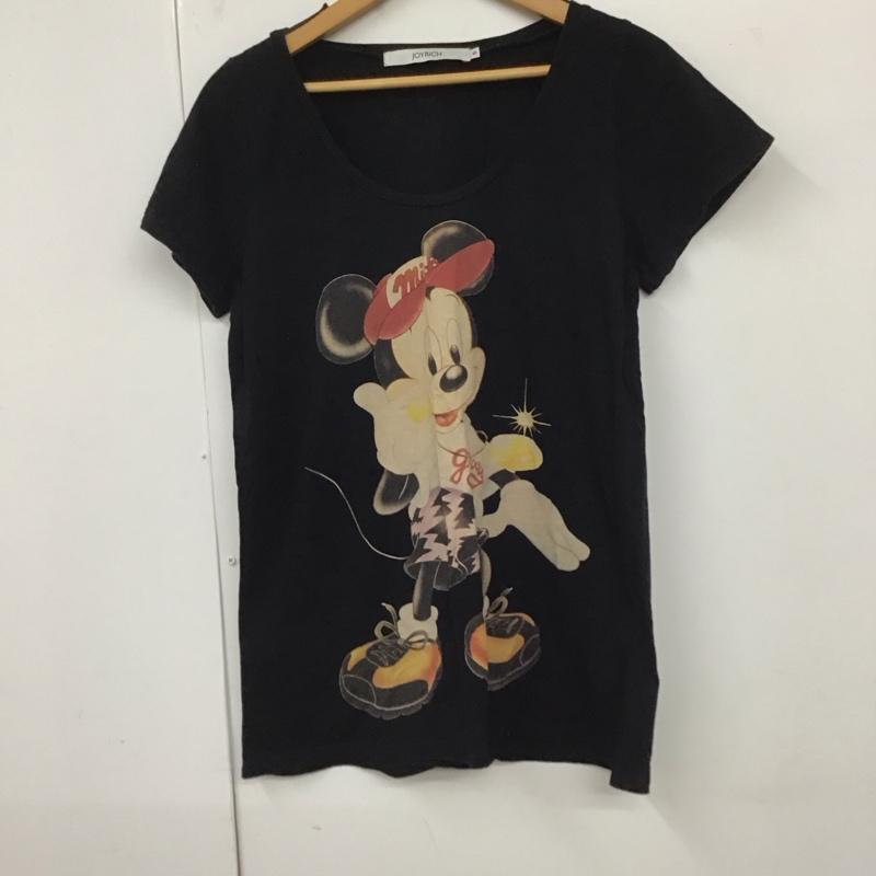 ジョイリッチ JOYRICH Tシャツ 半袖 ディズニー S プリント 黒 / ブラック / レディース USED 古着 中古 10129838