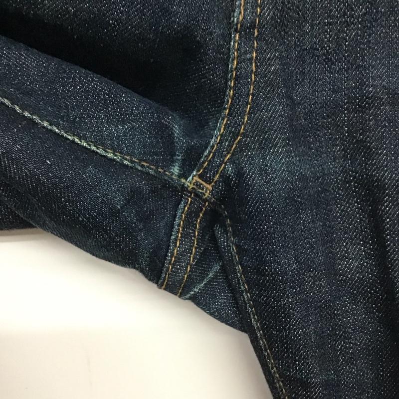 ソフネット SOPHNET. パンツ デニム、ジーンズ 32インチ 無地 インディゴ / インディゴ / メンズ USED 古着 中古 10138228