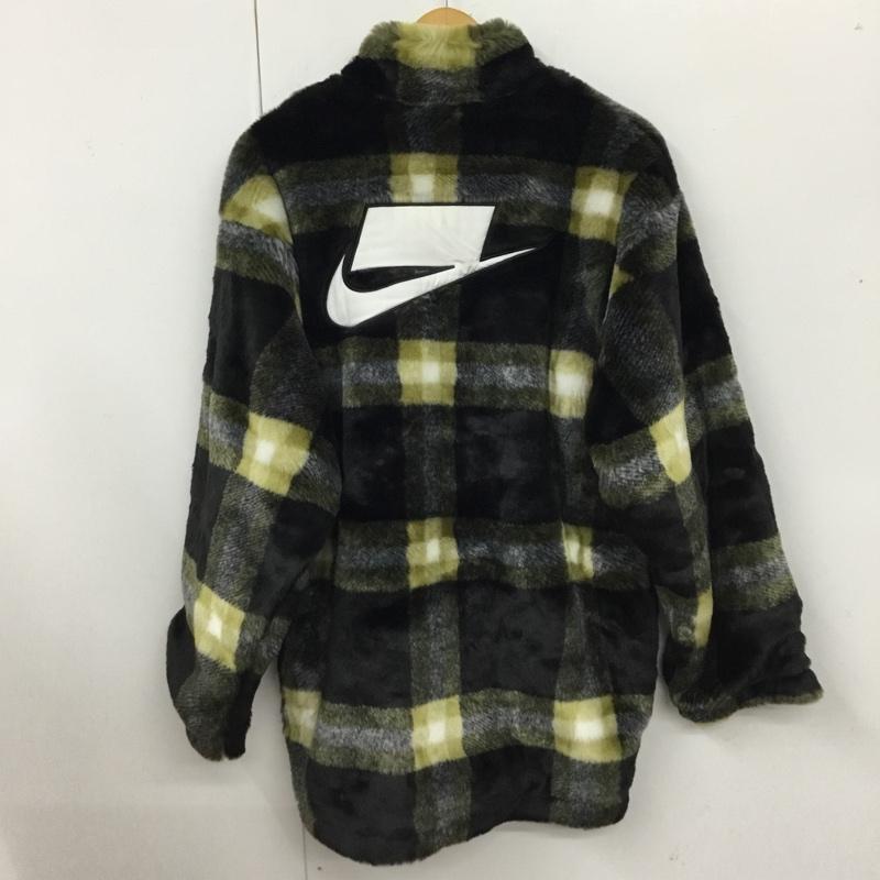 ナイキ NIKE ジャケット、上着 ジャンパー、ブルゾン DD4542-010 NSWFXFURAOPジャケット アウター チェックジャケット ファージャケット M チェック マルチカラー / マルチカラー / レディース USED 古着 中古 10109395