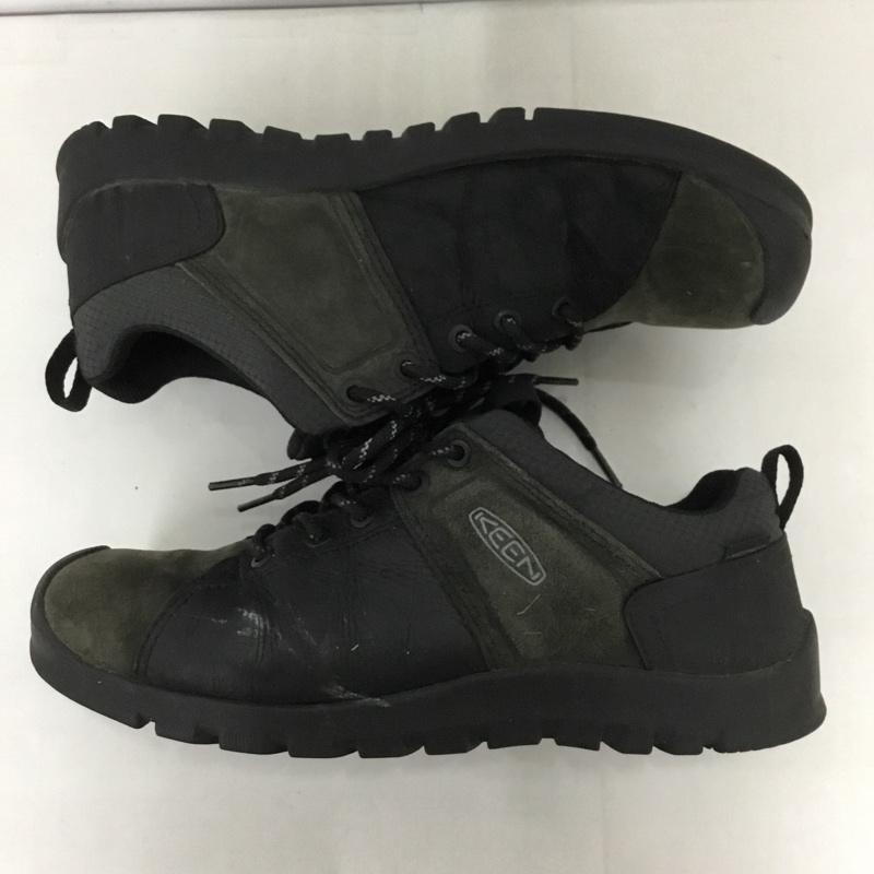 キーン KEEN アウトドアシューズ アウトドアシューズ 1015133 CITIZEN KEEN LOW WP ハイキングシューズ 27.5cm 箱有 27.5cm ロゴ、文字 黒 / ブラック / メンズ USED 古着 中古 10128819