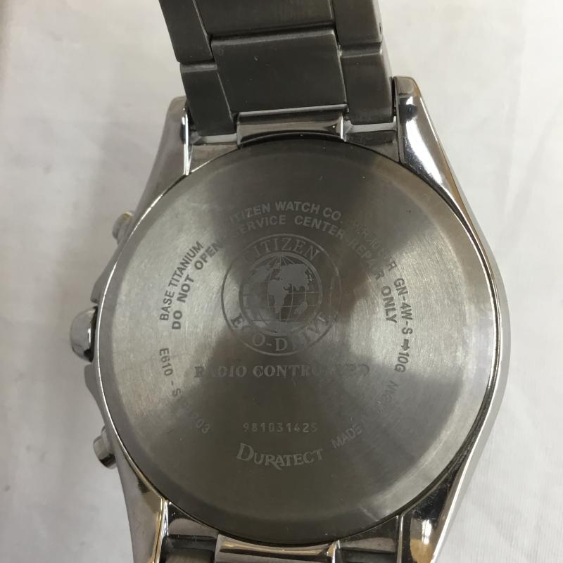 シチズン CITIZEN 腕時計 アナログ(自動巻き) E610-S104203 無地 銀 / シルバー / メンズ USED 古着 中古 10129346