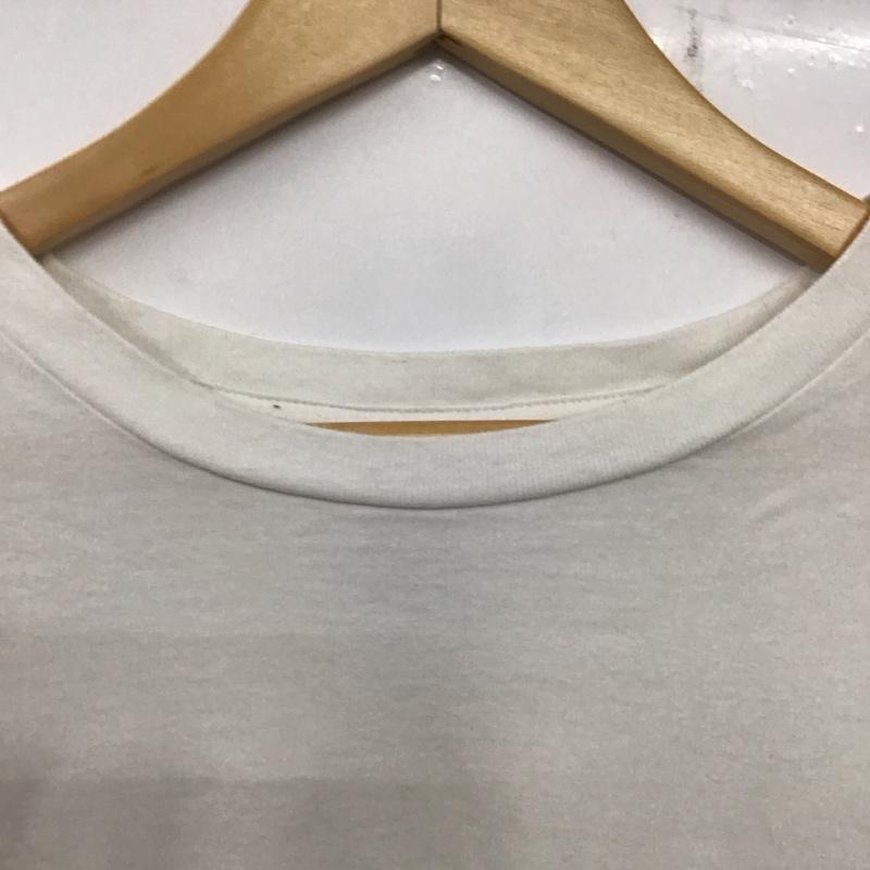 ポーラー POLeR Tシャツ 半袖 半袖カットソー プリントTシャツ クルーネックカットソー L ロゴ、文字 白 / ホワイト / メンズ USED 古着 中古 10139815