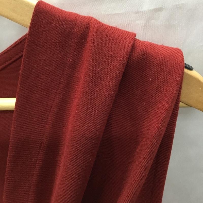 マウジー MOUSSY トップス トップス 010AAH80-5650 フロントツイストトップ ノースリーブ FREE 無地 ボルドー / ボルドー / レディース USED 古着 中古 10118164