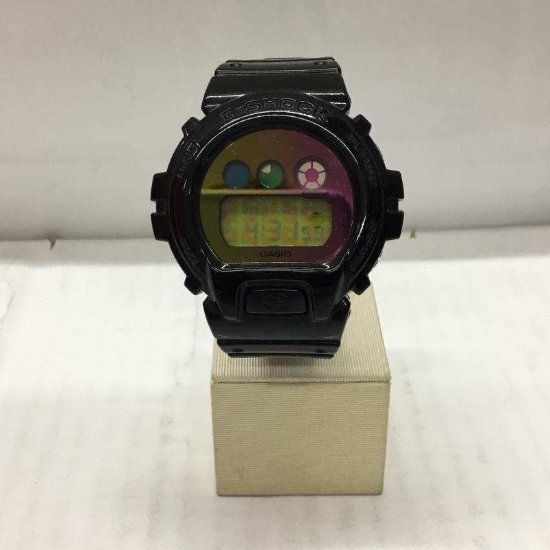 ジーショック G-SHOCK 腕時計 デジタル DW-6900SP 25周年モデル 箱有 ロゴ、文字 黒 / ブラック / メンズ USED 古着 中古 10106426
