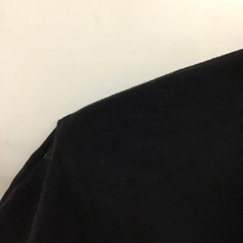 ミルクフェド MILKFED. Tシャツ 半袖 半袖カットソー プリントTシャツ クルーネックカットソー ロゴ、文字 黒 / ブラック / レディース USED 古着 中古 10132110