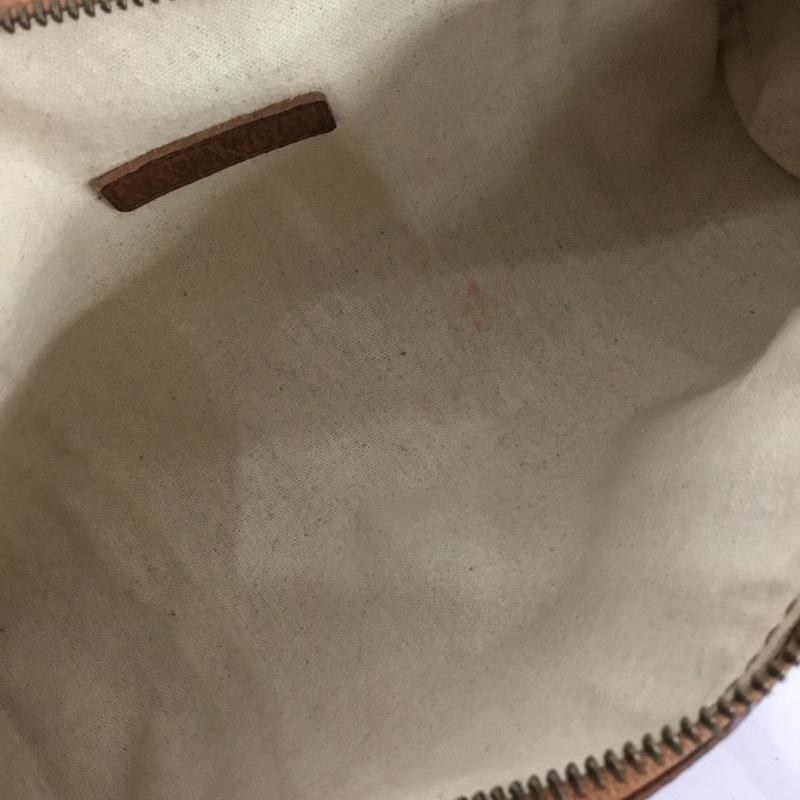ゲンテン genten ハンドバッグ ハンドバッグ レザー 無地 茶 / ブラウン / レディース USED 古着 中古 10129110