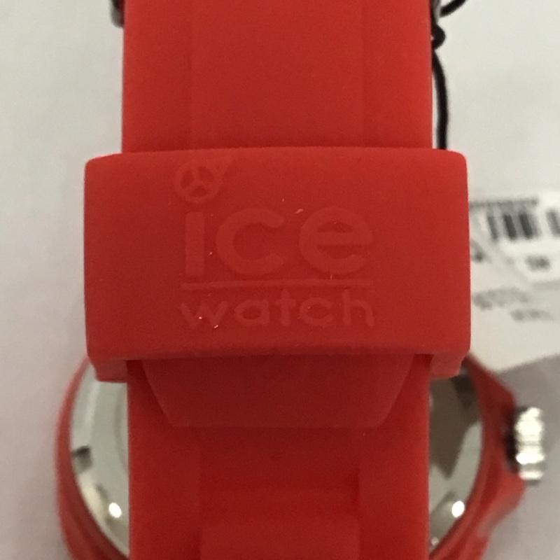 アイスウォッチ ICE WATCH 腕時計 アナログ(クォーツ式) SI.RD.U.S.09 ロゴ、文字 赤 / レッド / メンズ USED 古着 中古 10135239