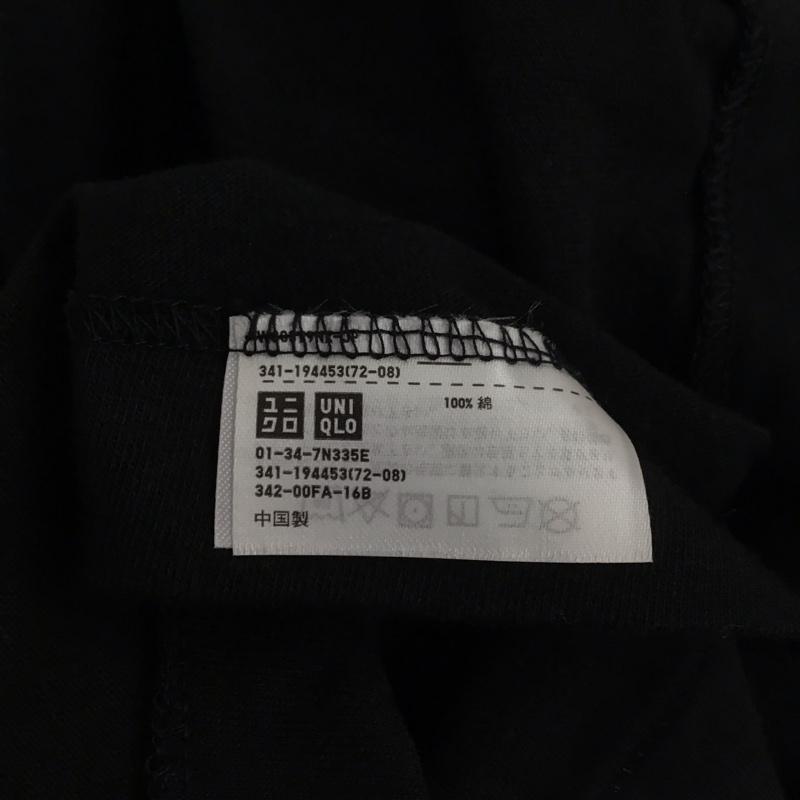 ユニクロ UNIQLO Tシャツ 半袖 341-194453 グラフィックTシャツ プリントTシャツ フューチュラ M プリント 黒 / ブラック / メンズ USED 古着 中古 10137814