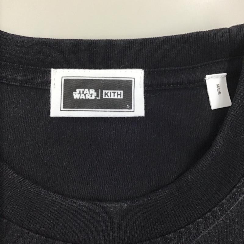 キス KITH Tシャツ 半袖 半袖カットソー プリントTシャツ クルーネックカットソー S プリント 黒 / ブラック /  メンズ USED 古着 中古 10111014