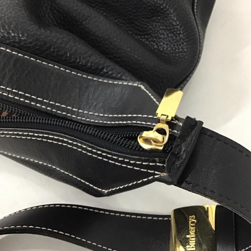 バーバリーズ BURBERRYS ショルダーバッグ ショルダーバッグ ロゴ、文字 黒 / ブラック / レディース USED 古着 中古 10141049