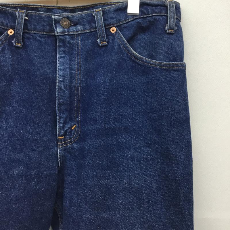 リーバイス Levi s パンツ デニム、ジーンズ USA製 20509-0217 33インチ 無地 インディゴ / インディゴ /  メンズ USED 古着 中古 10125240