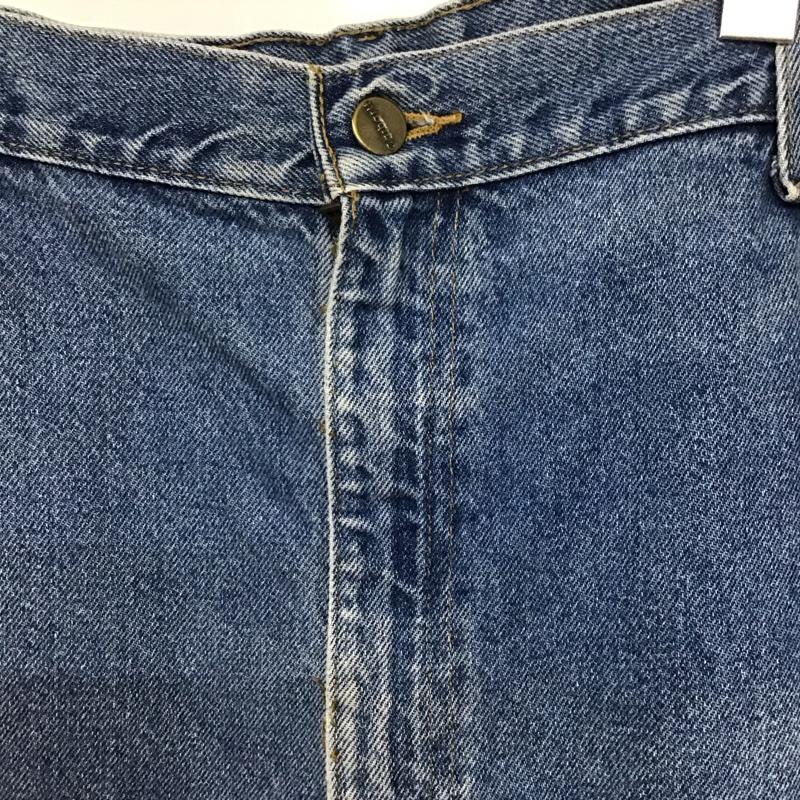 カーハート Carhartt パンツ ワークパンツ、ペインターパンツ デニムパンツ ワイドパンツ カジュアルパンツ 42インチ 無地 インディゴ / インディゴ / メンズ USED 古着 中古 10133157