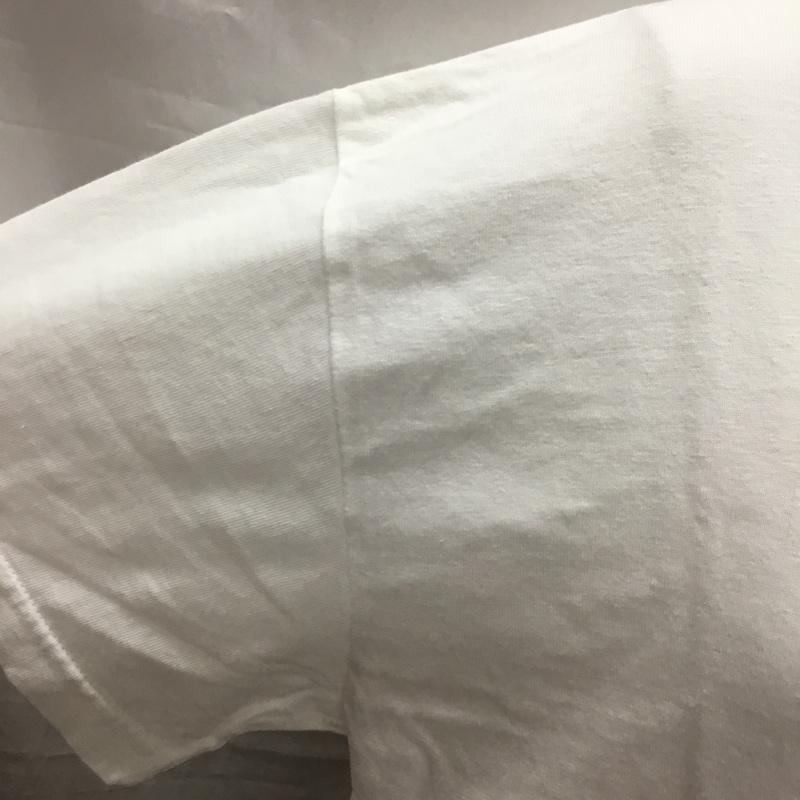 ミルクフェド MILKFED. Tシャツ 半袖 半袖カットソー プリントTシャツ クルーネックカットソー M ロゴ、文字 白 / ホワイト / レディース USED 古着 中古 10112249