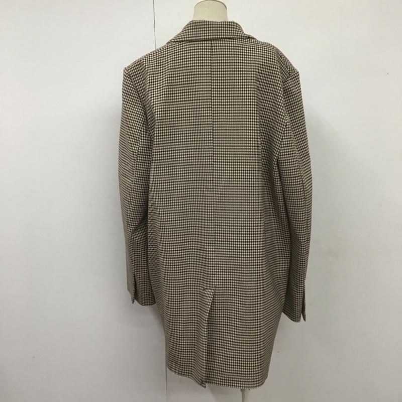 ザラ ZARA ジャケット、上着 ジャケット、ブレザー 2010 705 050 テーラードジャケット M チェック 黒 / ブラック / X 茶 / ブラウン / X カーキ / カーキ / X アイボリー / アイボリー / レディース USED 古着 中古 10108575