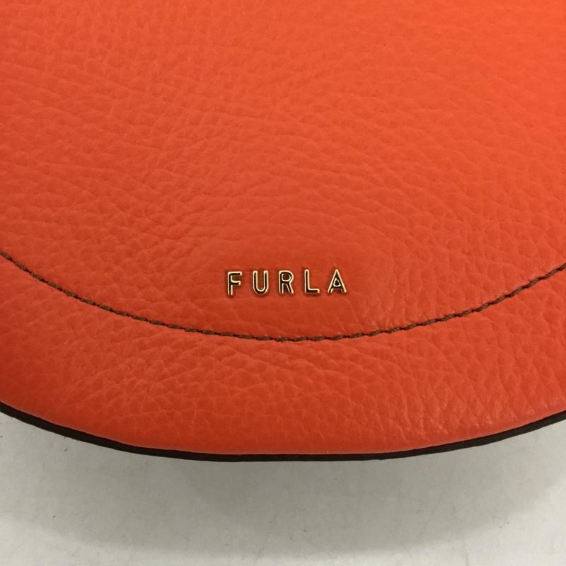 フルラ FURLA ショルダーバッグ ショルダーバッグ WB00634 2WAY アフロディーテ スタッズ ロゴ、文字 茶 / ブラウン / X 橙 / オレンジ / レディース USED 古着 中古 10136348
