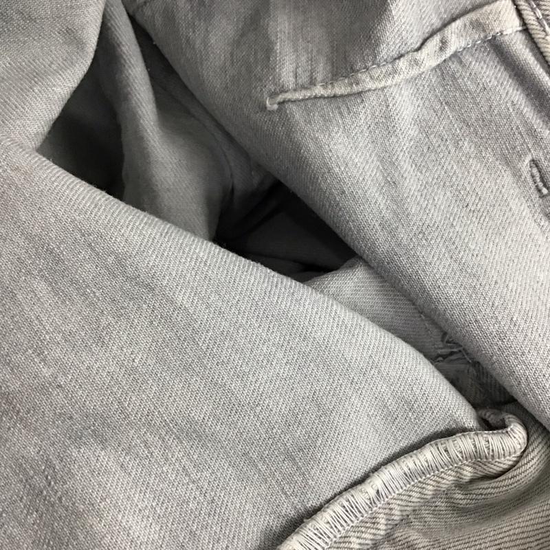 ザラ ZARA パンツ デニム、ジーンズ 36 無地 灰 / グレー / レディース USED 古着 中古 10150525