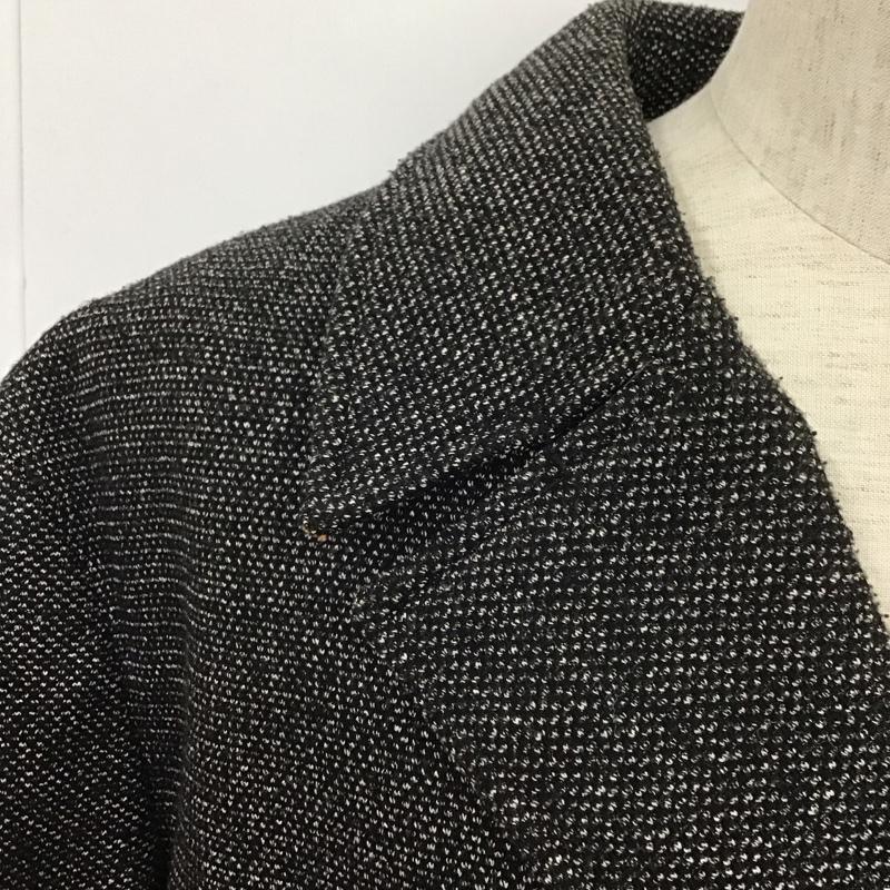 ザラメン ZARA MAN ジャケット、上着 ジャケット、ブレザー カジュアルダブルジャケット アウター カジュアルコート XXL 総柄 黒 / ブラック / X 白 / ホワイト / メンズ USED 古着 中古 10109266
