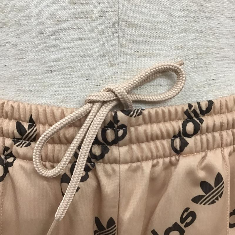 アディダスオリジナルス adidas originals ボトムス ボトムス hm4882 DIBREAKTRACKPANTSスポーツウェア ワイドパンツ ジャージ ロゴ、文字 白 / ホワイト / X ベージュ / ベージュ / X 茶 / ブラウン / レディース USED 古着 中古 10105837