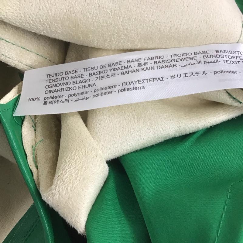 ザラ ZARA パンツ デニム、ジーンズ フェイクレザーパンツ スリムパンツ ストレッチパンツ XS 無地 緑 / グリーン / レディース USED 古着 中古 10132933