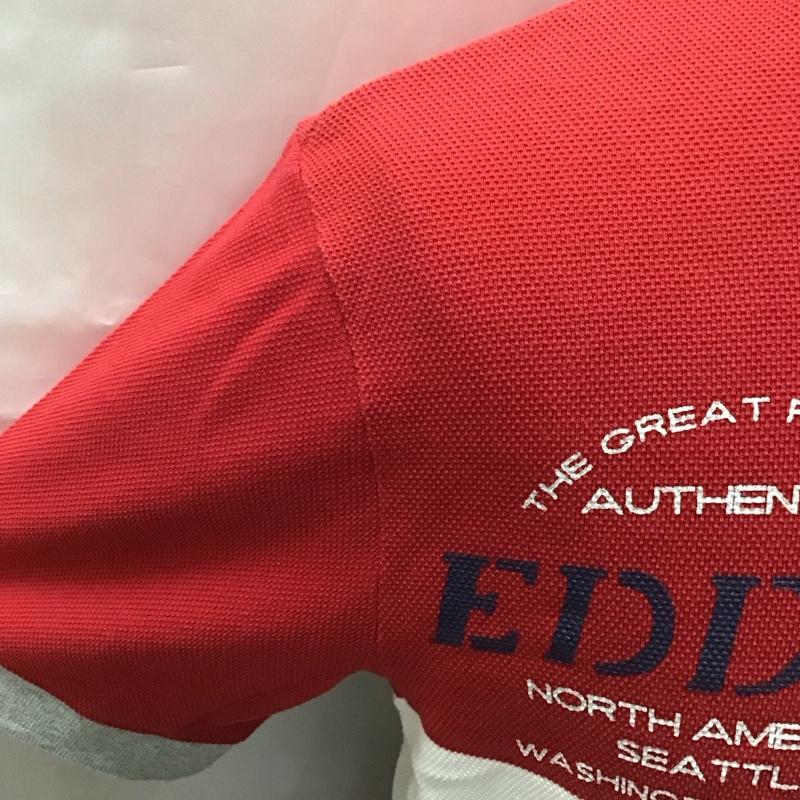 エディーバウアー Eddie Bauer ポロシャツ 半袖 半袖ポロシャツ カラーシャツ 半袖カットソー S ボーダー柄 マルチカラー / マルチカラー /  メンズ USED 古着 中古 10111678