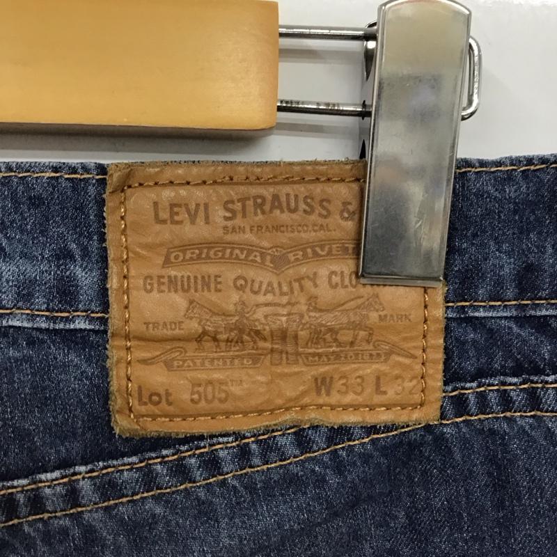 リーバイストラウスアンドコー Levi Strauss & co. パンツ デニム、ジーンズ デニムパンツ ストレートパンツ スリムパンツ カジュアルパンツ 薄手 33インチ 無地 インディゴ / インディゴ /  メンズ USED 古着 中古 10123551