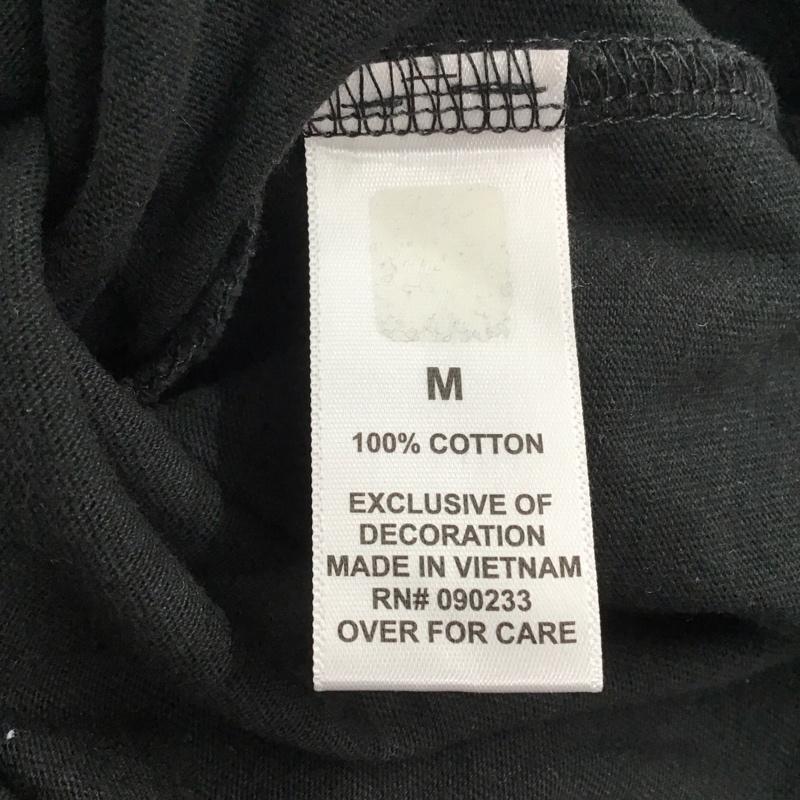 エッセンシャルズ ESSENTIALS ポロシャツ 半袖 半袖ポロシャツ 半袖カットソー カラーシャツ M ロゴ、文字 黒 / ブラック / メンズ USED 古着 中古 10132889