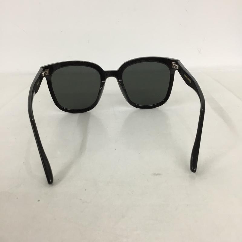 ジェントルモンスター GENTLE MONSTER めがね・サングラス サングラス JACKIE ウェリントン型 フラットバーサングラス ワンポイント 黒 / ブラック / メンズ USED 古着 中古 10131808
