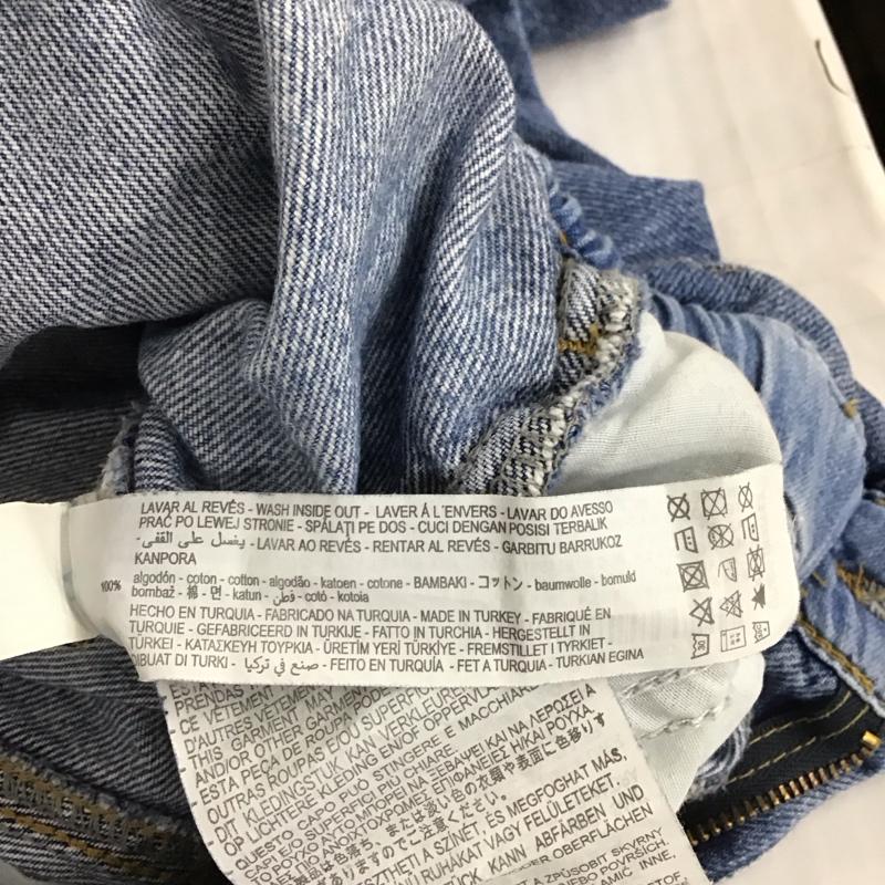 ザラ ZARA パンツ デニム、ジーンズ 5862 060 427 ハイウエスト 無地 青 / ブルー / レディース USED 古着 中古 10109729