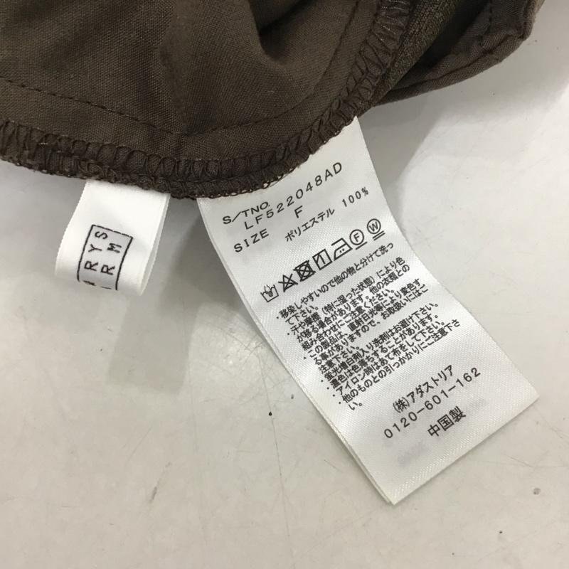 ローリーズファーム LOWRYS FARM パンツ ショートパンツ ハーフパンツ FREE 無地 茶 / ブラウン / レディース USED 古着 中古 10137185