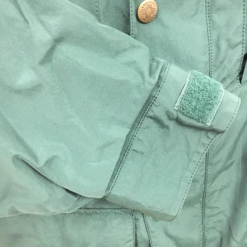 ジャンスポーツ JANSPORT ジャケット、上着 ジャンパー、ブルゾン JA-25505 マウンテンパーカー ナイロンジャケット L ロゴ、文字 緑 / グリーン / メンズ USED 古着 中古 10107040
