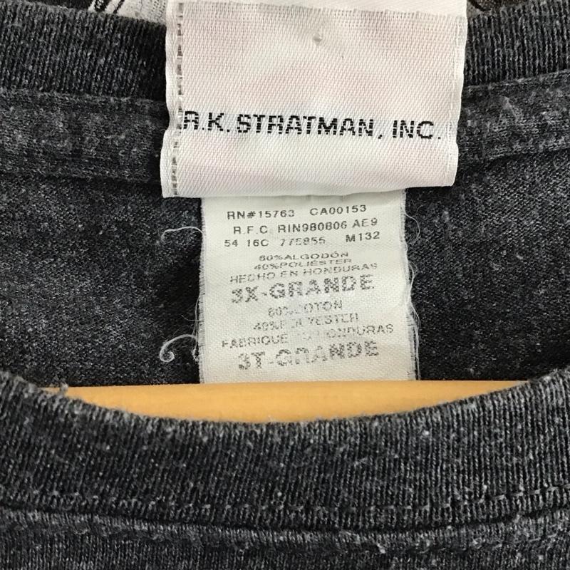 ハーレーダビッドソン Harley-Davidson タンクトップ タンクトップ ノースリーブカットソー プリントTシャツ クルーネックカットソー タンクトップ プリント 灰 / グレー / メンズ USED 古着 中古 10131497