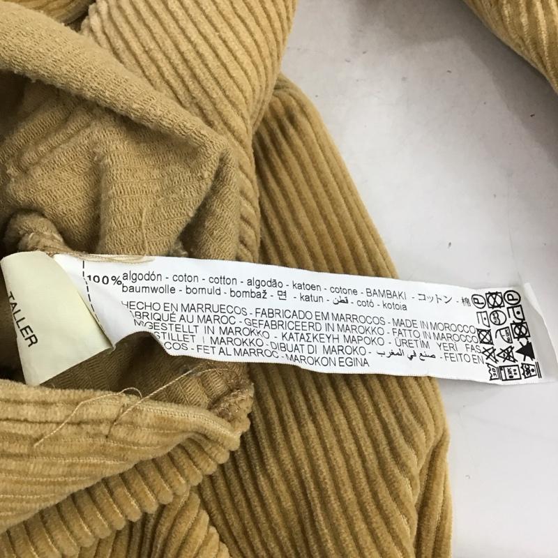 ザラティーアールエフ ZARA TRF ジャケット、上着 ジャケット、ブレザー コーデュロイジャケット カジュアルジャケット アウター S 無地 ベージュ / ベージュ / メンズ USED 古着 中古 10143114