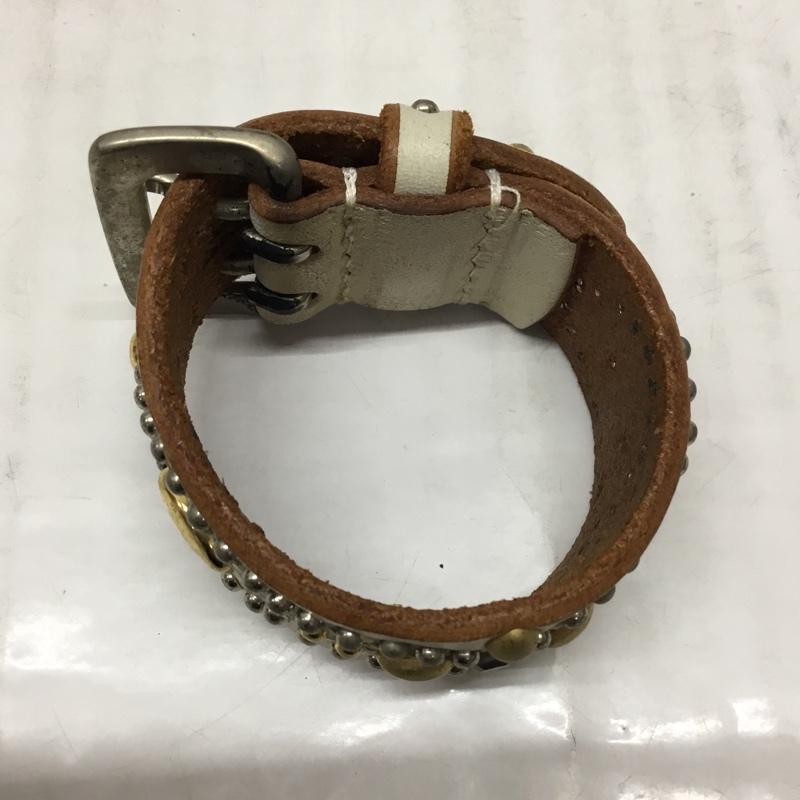 古着 USED アクセサリー ブレスレット、バングル Hawk Company レザー スタッズ 白 / ホワイト / メンズ USED 古着 中古 10115057
