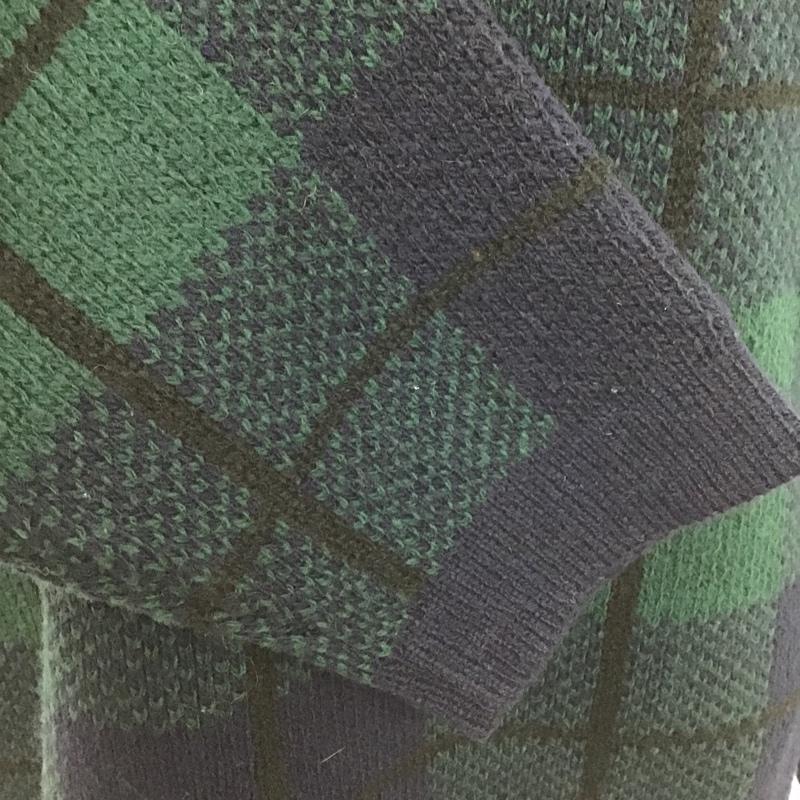 ポロバイラルフローレン Polo by RALPH LAUREN ニット、セーター 長袖 L チェック マルチカラー / マルチカラー / メンズ USED 古着 中古 10105746