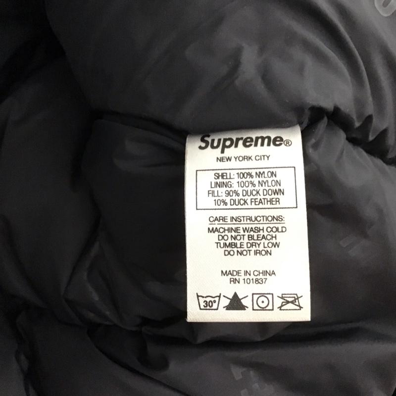 シュプリーム Supreme ジャケット、上着 ダウンジャケット 18AW GORE-TEX 700-Fill Down Parka M ロゴ、文字 黒 / ブラック / メンズ USED 古着 中古 10138063