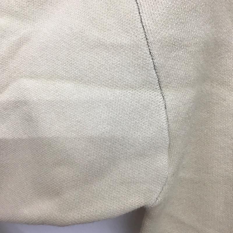 ニコアンド niko and... ニット、セーター 長袖 長袖ニットカットソー スタンドネック セーター L 無地 白 / ホワイト / X 紺 / ネイビー / メンズ USED 古着 中古 10132685